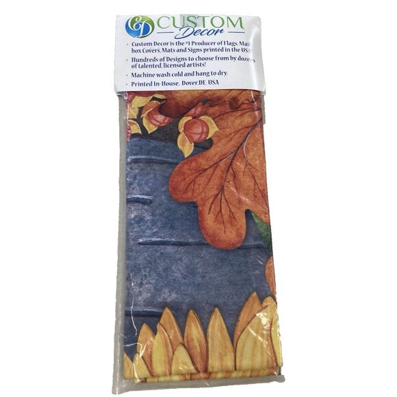 Sunflower House Flag Flower in Bucket Fall Decor Thanksgiving Rustic Farmhouse - Picture 4 of 5